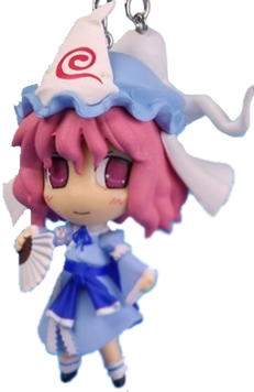 Touhou Project - Saigyouzi Yuyuko - SD Keychain (Pink Company) thy0002 фото