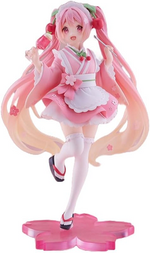 Hatsune Miku - Coreful Figure - Sakura, Wafuu Kissa ver. (Taito) hn0001sm фото