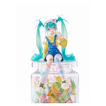 Фігурка Хатсуне Міку Вокалоїд - лоліпоп - Hatsune Miku - Noodle Stopper Figure - Lollipop J00935 фото