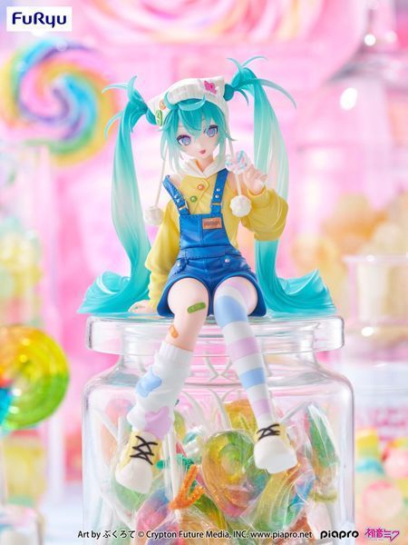 Фігурка Хатсуне Міку Вокалоїд - лоліпоп - Hatsune Miku - Noodle Stopper Figure - Lollipop J00935 фото