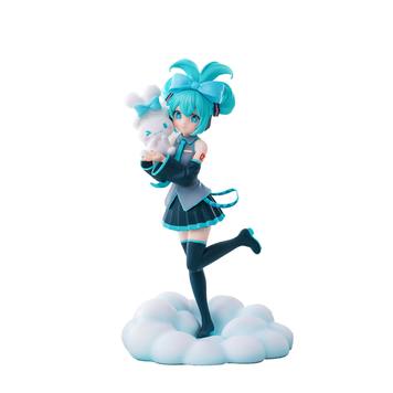 Фігурка Вокалоїд - Хатсуне Міку - Сіннаморолл - Hatsune Miku - Hatsune Miku x Cinnamoroll - Luminasta J01520 фото