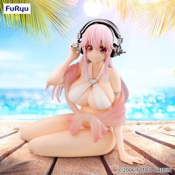 Фігурка Соніко СуперСоніко - Noodle Stopper Figure - White Bikini ver JF00300 фото