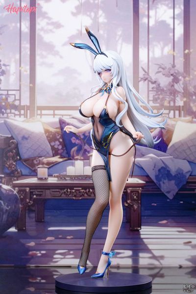 Фігурка - бані-дівчина у ціпао - Qi Kai De Sheng Bunny Girl - 1/6 n145 фото