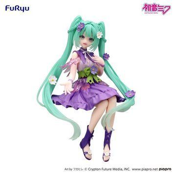 Фігурка Хатсуне Міку Вокалоїд - Hatsune Miku - Flower Fairy - Noodle Stopper Figure - Purple Cosmos J01427 фото