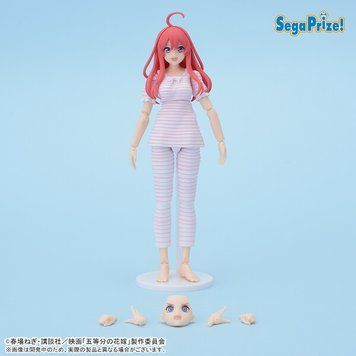 Фігурка рухома 5 близнят наречених - Накано Ітсукі - Eiga Gotoubun no Hanayome - Nakano Itsuki - Movingood!!! JF00750 фото