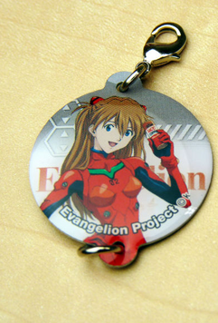 Evangelion 2009 Asuka UCC Keychain Project (Bandai) eva01asuka фото