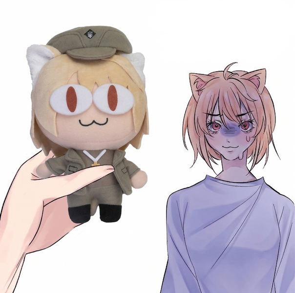 Плюшка Фумо Неко Арк - ЗСУ neko_arc_fumo1 фото
