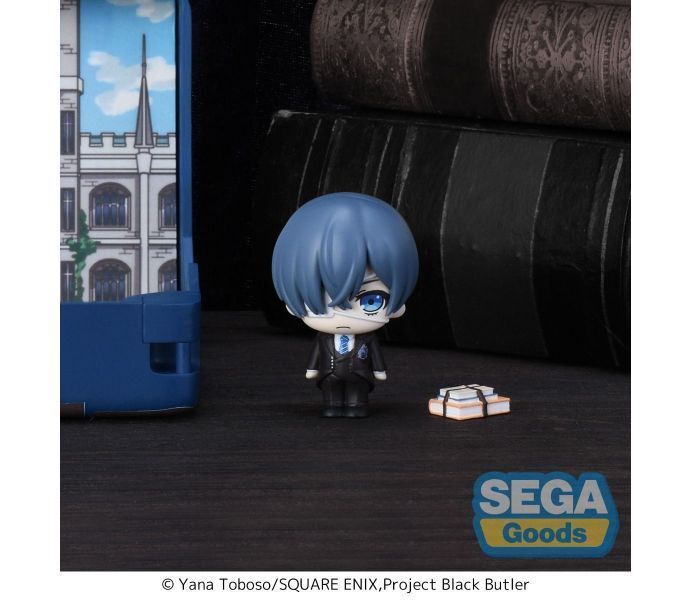 Фігурка Темний Дворецький - Сієль Фантомгайв - Kuroshitsuji ~Kishuku Gakkou-hen~ - Ciel Phantomhive - Petite World Memories Mini Figure J01544 фото