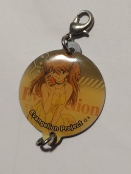 Evangelion 2009 Asuka UCC Keychain Project Dress Ver (Bandai) eva01asukakeychain фото