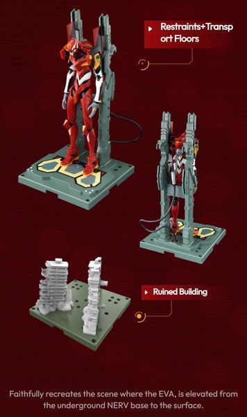 Фігурка-конструктор Єва-02 - Evangelion Shin Gekijouban - EVA-02 - Action Edition - Legend Series eva_blokees_2 фото