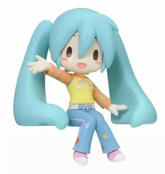 Міні-фігурка Вокалоїд Хатсуне Міку - Hatsune Miku - Chokonose - Fuwa Puchi - Hatsune Miku x Oshare Majo: Love and Berry - Love J01244 фото