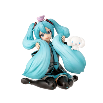 Фігурка Хатсуне Міку та Сіннаморолл &mdash; Vocaloid (Cinnamoroll) &mdash; Hatsune Miku x Cinnamoroll, Premium Chokonose Figure від Sega Fave J01914 фото