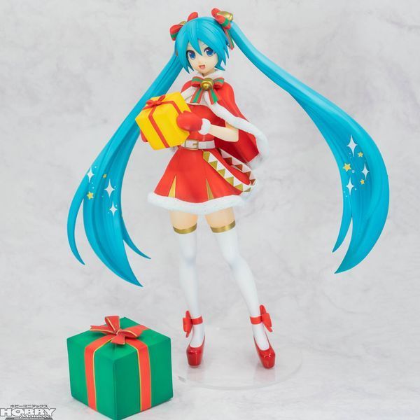 Фігурка Вокалоїд новорічна - Хатсуне Міку - Vocaloid - Hatsune Miku - SPM Figure - Christmas 2019 J01175 фото
