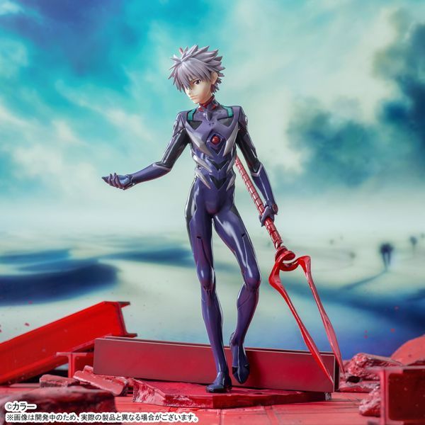 Фігурка Євангеліон - Кавору Нагіса - Shin Evangelion Gekijouban:|| - Nagisa Kaworu - Luminasta - Longinus no Yari J01372 фото