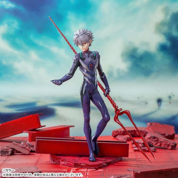 Фігурка Євангеліон - Кавору Нагіса - Shin Evangelion Gekijouban:|| - Nagisa Kaworu - Luminasta - Longinus no Yari J01372 фото