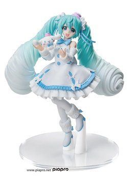 Фігурка Хатсуне Міку х Сіннаморолл - Hatsune Miku x Cinnamoroll - Luminasta White Dress Ver. mks00001 фото