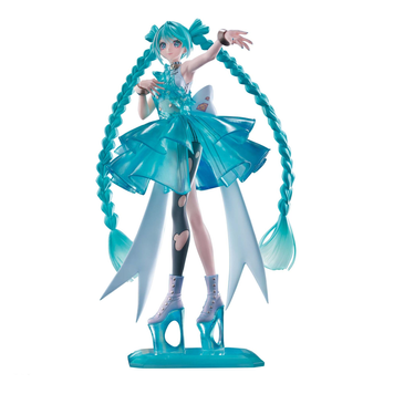 Фігурка Вокалоїд - Хатсуне Міку - кристальна версія - Hatsune Miku - Banpresto Evolve - Banpresto Evolve Clearluxe - EmeraldGem n068 фото