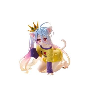 Фігурка Без гри немає життя - Широ - No Game No Life - Shiro - Desktop Cute - Nekomimi T-Shirt ver. n069 фото