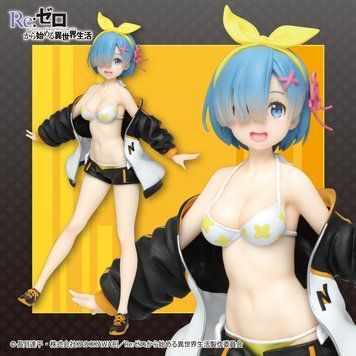 Фігурка Ре Зеро - Рем - Precious Figure - Jumper Swimsuit ver. JF00288 фото