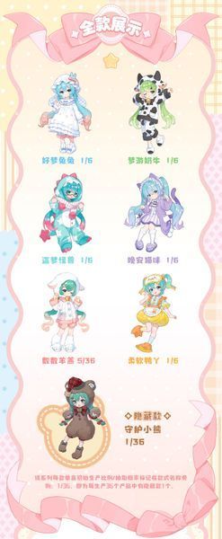 Рандом-бокс фігурок Хатсуне Міку - Солодкі сни - DaaLaMode Hatsune Miku 02 - Sweet Dreams Party n154 фото