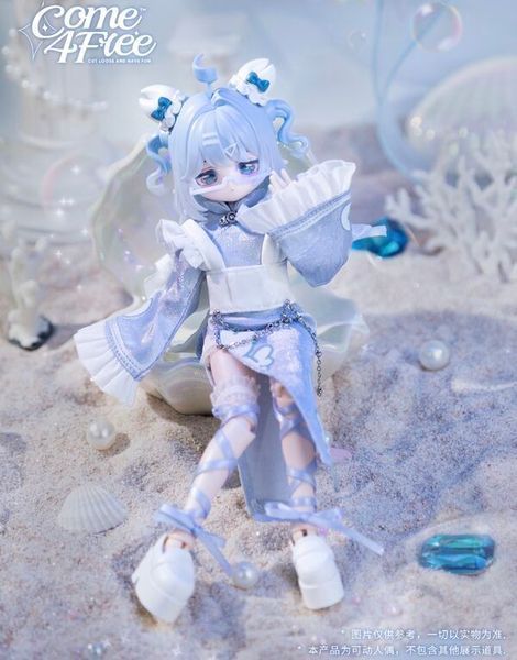 Рандом-бокс BJD-ляльок Minty - Морські самоцвіти - Рокса, Лавая, Паралі та інші - Ocean Gem Series n194 фото