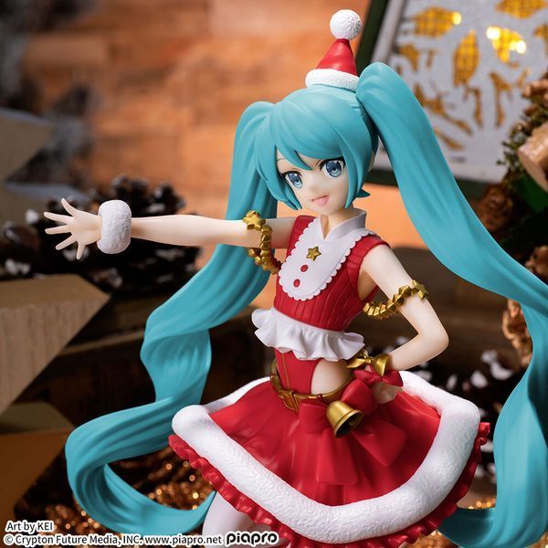 Фігурка Вокалоїд Хатсуне Міку - Piapro Characters - Hatsune Miku - Luminasta - Christmas 2023 J01044 фото