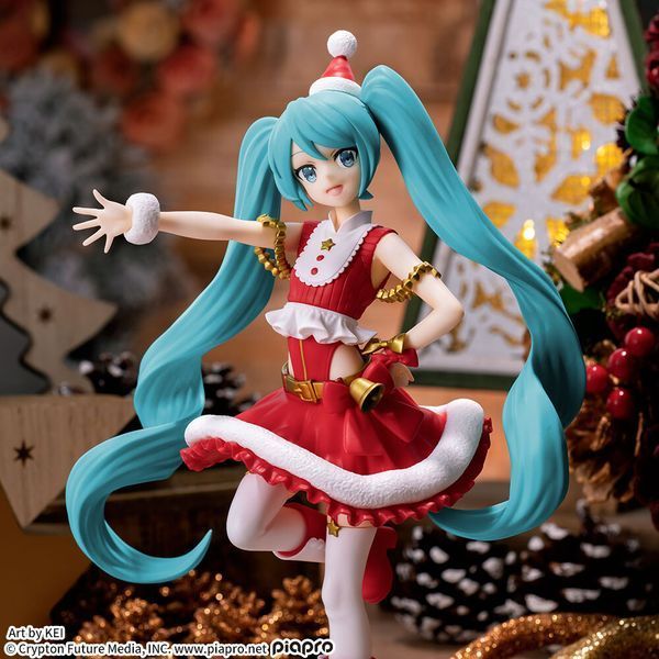Фігурка Вокалоїд Хатсуне Міку - Piapro Characters - Hatsune Miku - Luminasta - Christmas 2023 J01044 фото