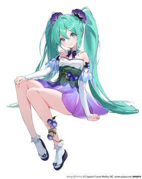 Фігурка Хатсуне Міку вокалоїд - Flower Fairy - Noodle Stopper Figure - Asagao JF00389 фото