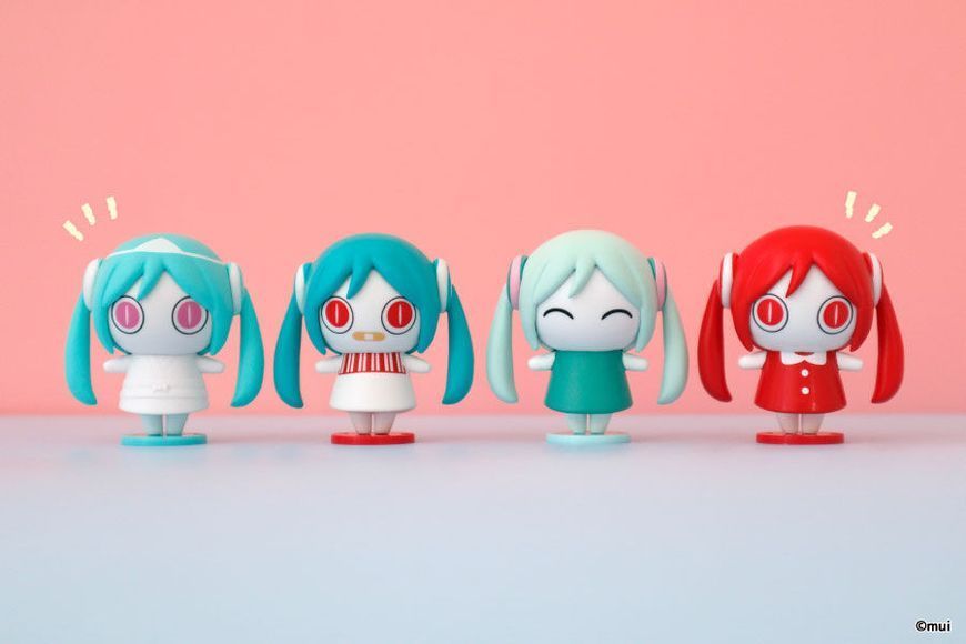Фігурка Вокалоїд - Аімаіна - Aimaina - Mini Figure - Ghost J01130 фото