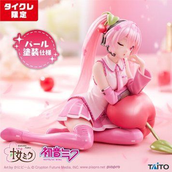 Фігурка лімітована версія Сакури Міку Taito Sakura Hatsune Miku - Desktop Cute JF00523 фото
