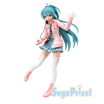 Фігурка Вокалоїд Хатсуне Міку - Ріббон дівчинка - Hatsune Miku - Hatsune Miku - SPM Figure - Ribbon Girl J00915 фото