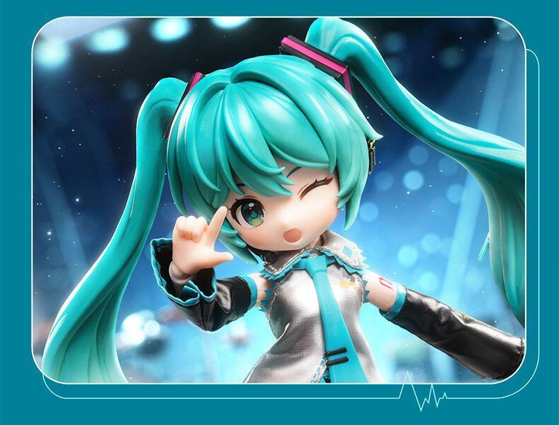 Фігурка-конструктор Вокалоїд - Хатсуне Міку - чібі - Hatsune Miku - DaaLaMode Series - Serendipity blok_miku_1 фото