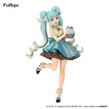 Фігурка Вокалоїд Хатсуне Міку - макарун - Hatsune Miku - Sweet Sweets - Choco Mint Pearl ver. n010 фото