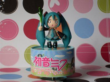 Музична шкатулка Міку полька - Vocaloid - Hachune Miku - Music Box - 1.5 JF00658 фото