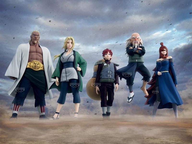 Фігурка Гаара &mdash; Наруто (Naruto Shippuuden) &mdash; Gokage Shuuketsu...!! від Bandai Spirits J01970 фото