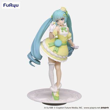 Фігурка Міку Хатсуне - макарун - Hatsune Miku - Exc&infin;d Creative - Sweet Sweets - Citron Macaron ver. JF00629 фото