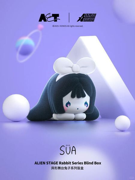 Рандом-бокс фігурок Інопланетна сцена - Alien Stage Rabbit Series Blind Box n134 фото