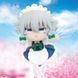 Фігурка Тоухоу проджект - Ідзайой Сакуя - Touhou Project - Izayoi Sakuya - Konami Prize Collection - Yukkuri Fuu Deformed Figure J01780 фото 1