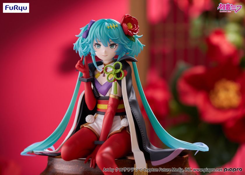 Фігурка Вокалоїд - Хатсуне Міку - Hatsune Miku - Flower Fairy - Noodle Stopper Figure - Camellia J01883 фото