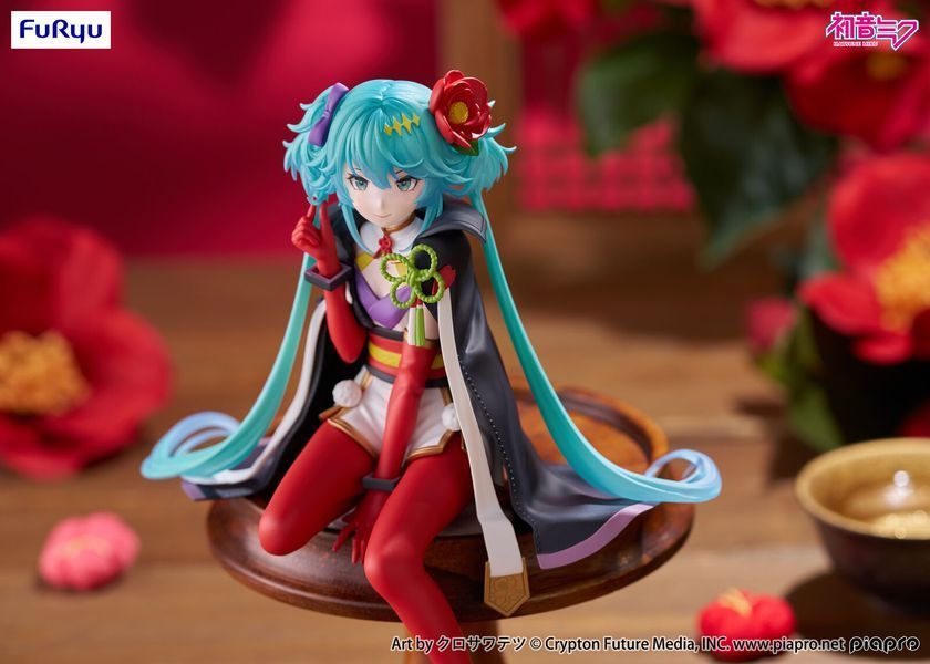 Фігурка Вокалоїд - Хатсуне Міку - Hatsune Miku - Flower Fairy - Noodle Stopper Figure - Camellia J01883 фото