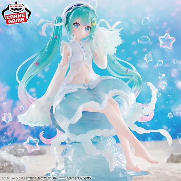 Фігурка Хатсуне Міку &mdash; Vocaloid (Piapro Characters) &mdash; Banpresto Evolve, Banpresto Evolve Clearluxe від Bandai Spirits J02056 фото